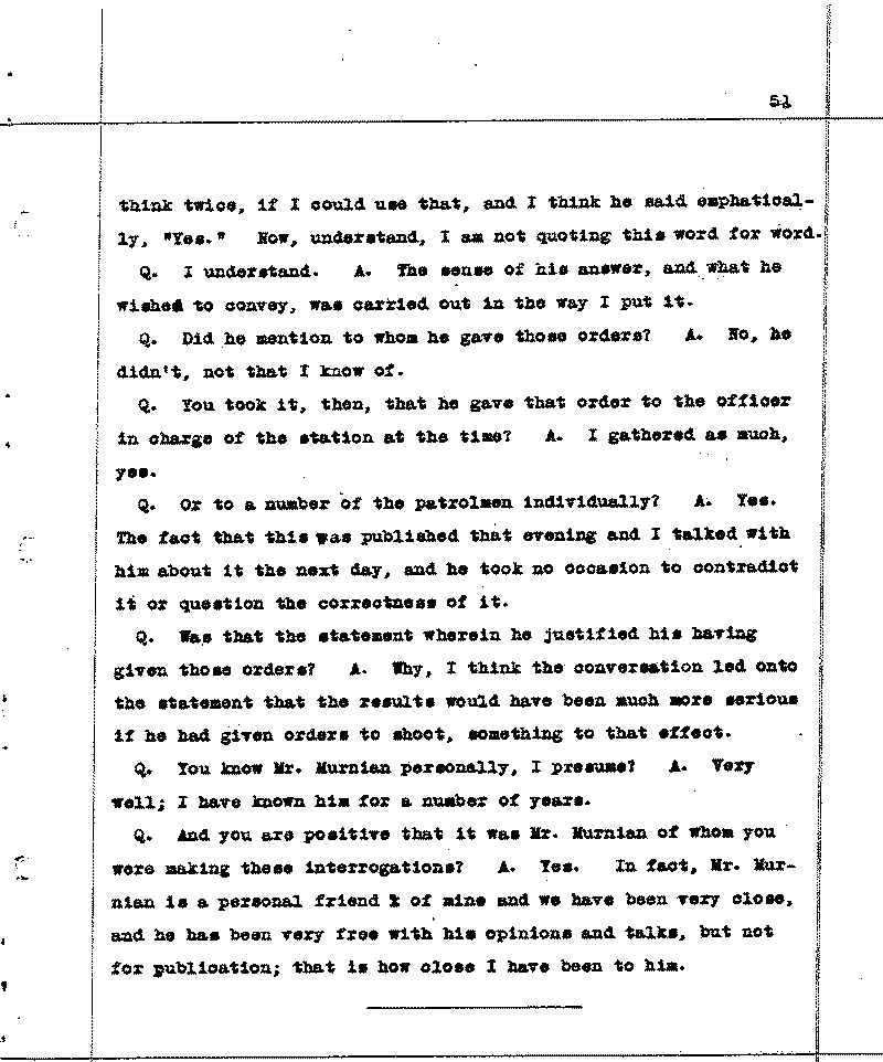 Investigation of the Lynching and Rioting on Tuesday night, June 15, 1920, at Duluth, Minnesota. Conducted by Adjutant General W. F. Rhinow.--Report(s) (gif)