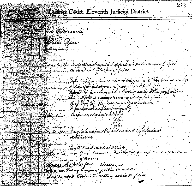 William Rozon. Case No. 5728.