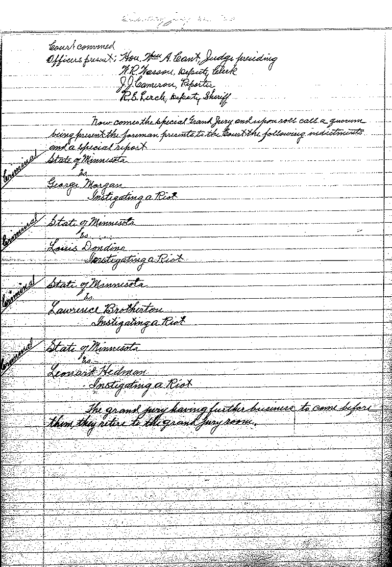 June-September 1920. Selected pages 438-499.--Gov&#039;t Record(s)--Criminal Journal (gif)