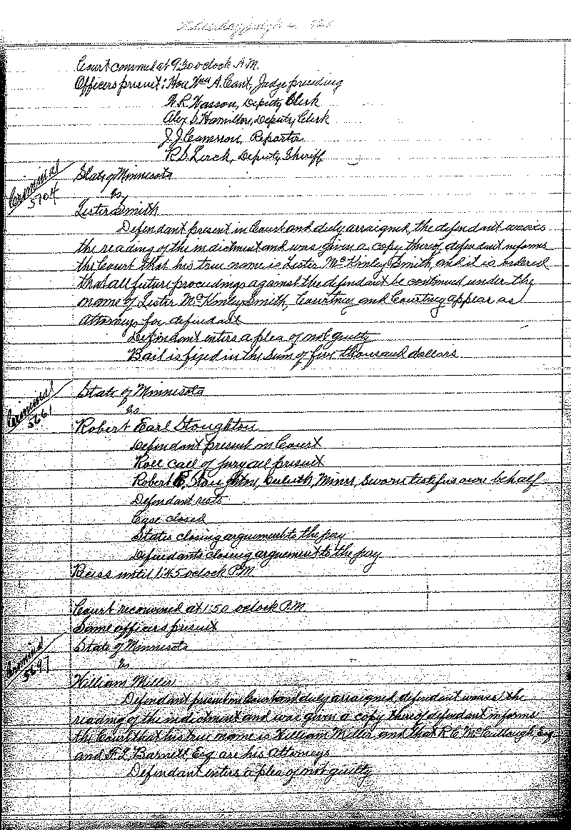 June-September 1920. Selected pages 438-499.--Gov&#039;t Record(s)--Criminal Journal (gif)