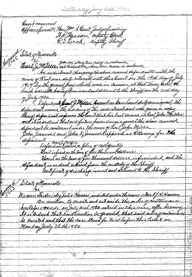 June-September 1920. Selected pages 438-499.--Gov&#039;t Record(s)--Criminal Journal (gif)