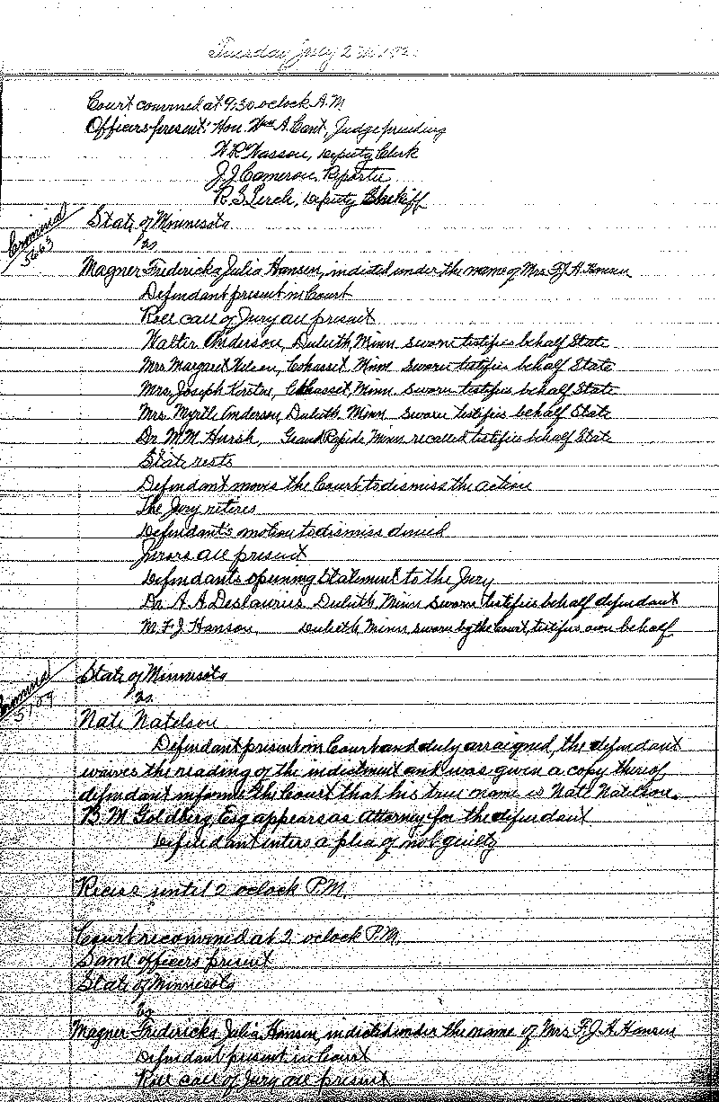 June-September 1920. Selected pages 438-499.--Gov&#039;t Record(s)--Criminal Journal (gif)