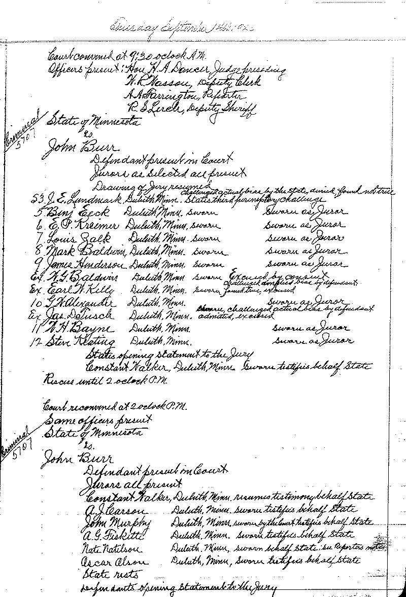 August 1920-February 1921. Selected pages 1-152.--Gov&#039;t Record(s)--Criminal Journal (gif)