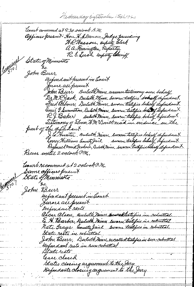 August 1920-February 1921. Selected pages 1-152.--Gov&#039;t Record(s)--Criminal Journal (gif)