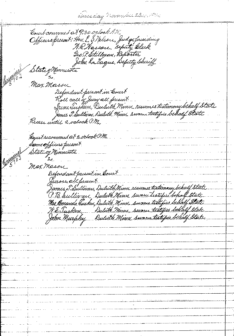 August 1920-February 1921. Selected pages 1-152.--Gov&#039;t Record(s)--Criminal Journal (gif)