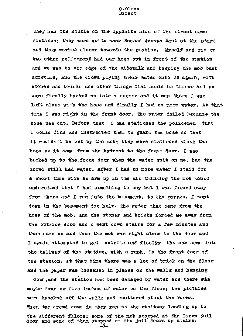 Carl John Alfred Hammerberg. No. 5148. Trial Transcript. June 1921.--Gov&#039;t Record(s)--Trial Transcript (gif)
