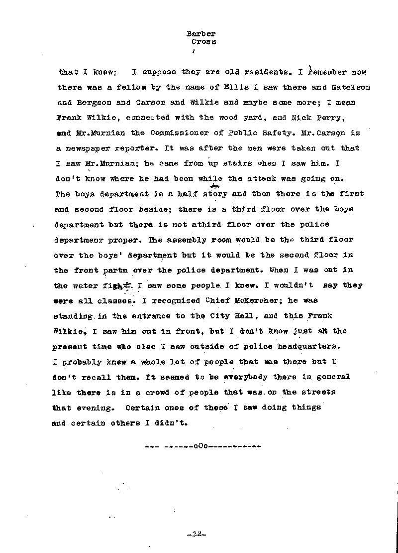 Carl John Alfred Hammerberg. No. 5148. Trial Transcript. June 1921.--Gov&#039;t Record(s)--Trial Transcript (gif)