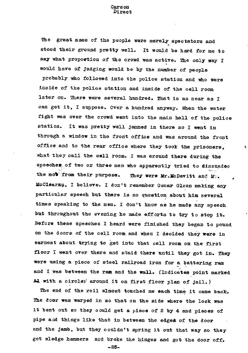 Carl John Alfred Hammerberg. No. 5148. Trial Transcript. June 1921.--Gov&#039;t Record(s)--Trial Transcript (gif)