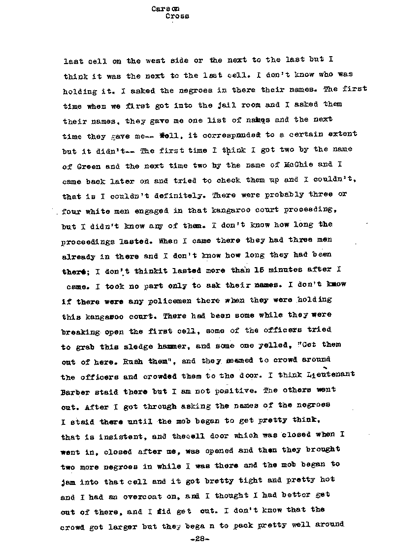 Carl John Alfred Hammerberg. No. 5148. Trial Transcript. June 1921.--Gov&#039;t Record(s)--Trial Transcript (gif)