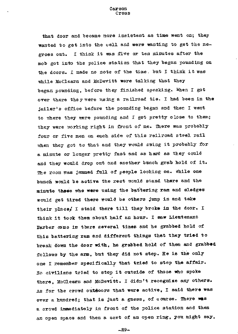 Carl John Alfred Hammerberg. No. 5148. Trial Transcript. June 1921.--Gov&#039;t Record(s)--Trial Transcript (gif)