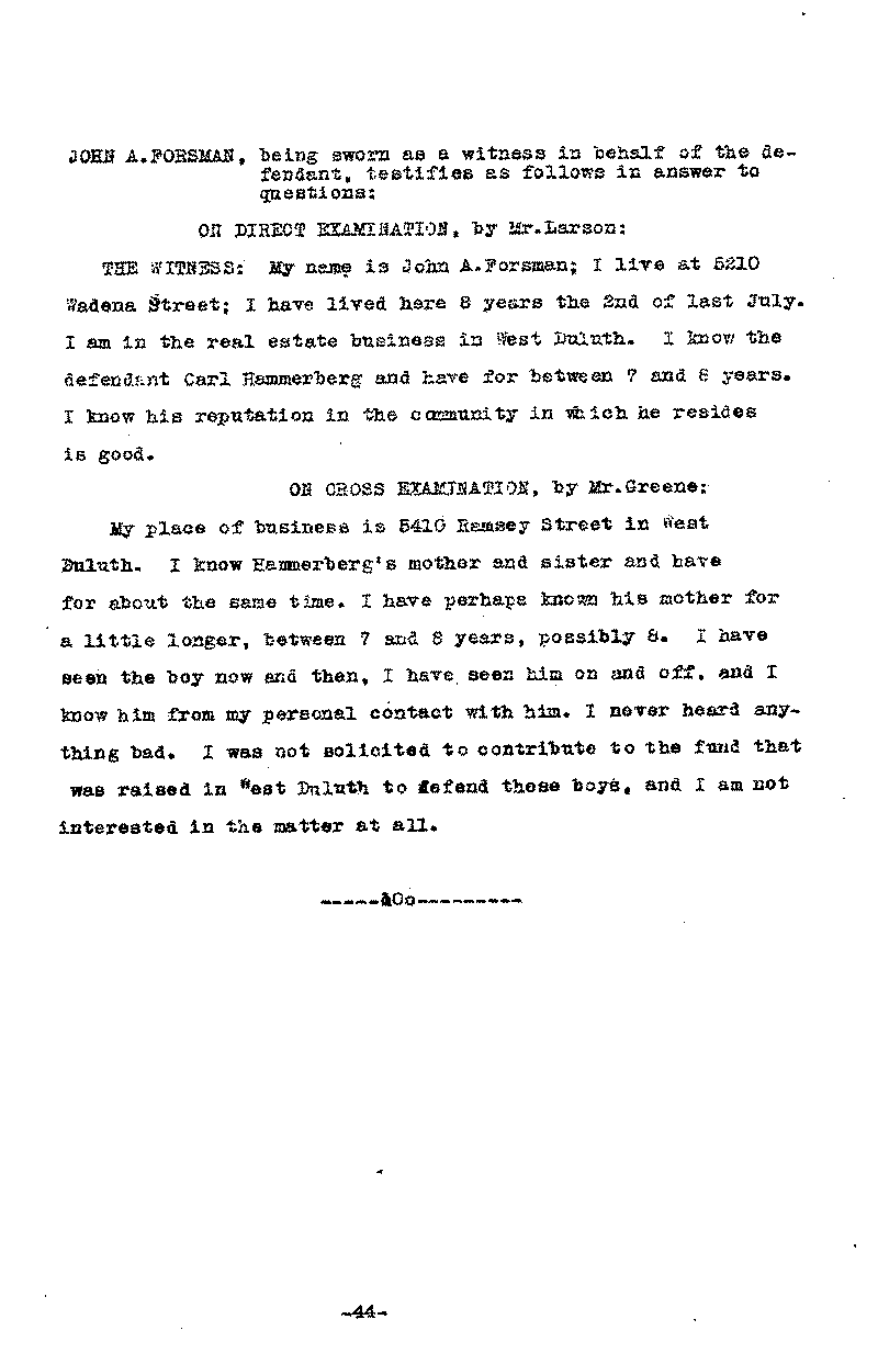 Carl John Alfred Hammerberg. No. 5148. Trial Transcript. June 1921.--Gov&#039;t Record(s)--Trial Transcript (gif)