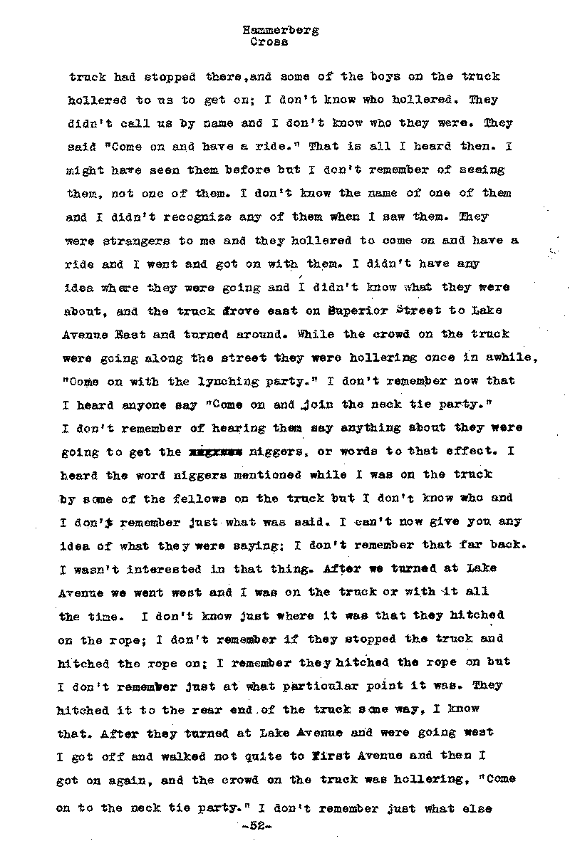 Carl John Alfred Hammerberg. No. 5148. Trial Transcript. June 1921.--Gov&#039;t Record(s)--Trial Transcript (gif)