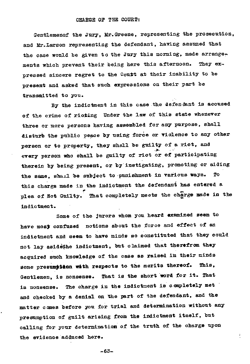 Carl John Alfred Hammerberg. No. 5148. Trial Transcript. June 1921.--Gov&#039;t Record(s)--Trial Transcript (gif)