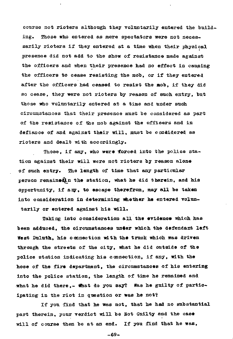 Carl John Alfred Hammerberg. No. 5148. Trial Transcript. June 1921.--Gov&#039;t Record(s)--Trial Transcript (gif)
