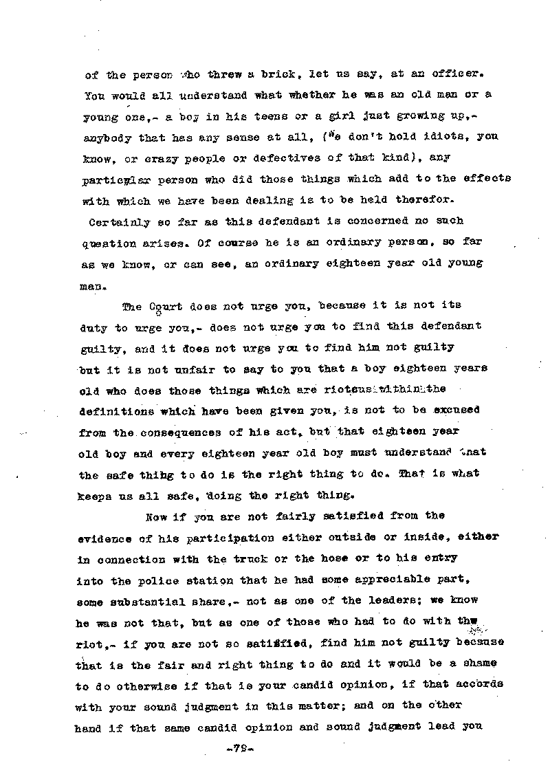 Carl John Alfred Hammerberg. No. 5148. Trial Transcript. June 1921.--Gov&#039;t Record(s)--Trial Transcript (gif)