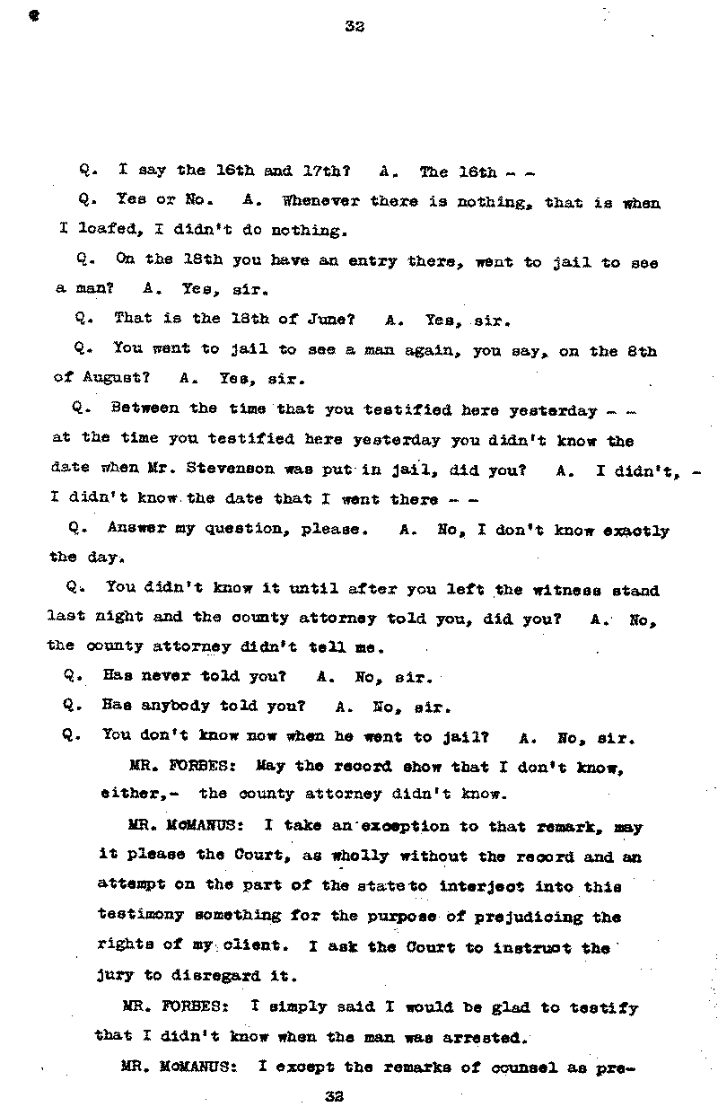 Gilbert Henry Stephenson. No. 6598.--Gov&#039;t Record(s)--Trial Transcript (gif)