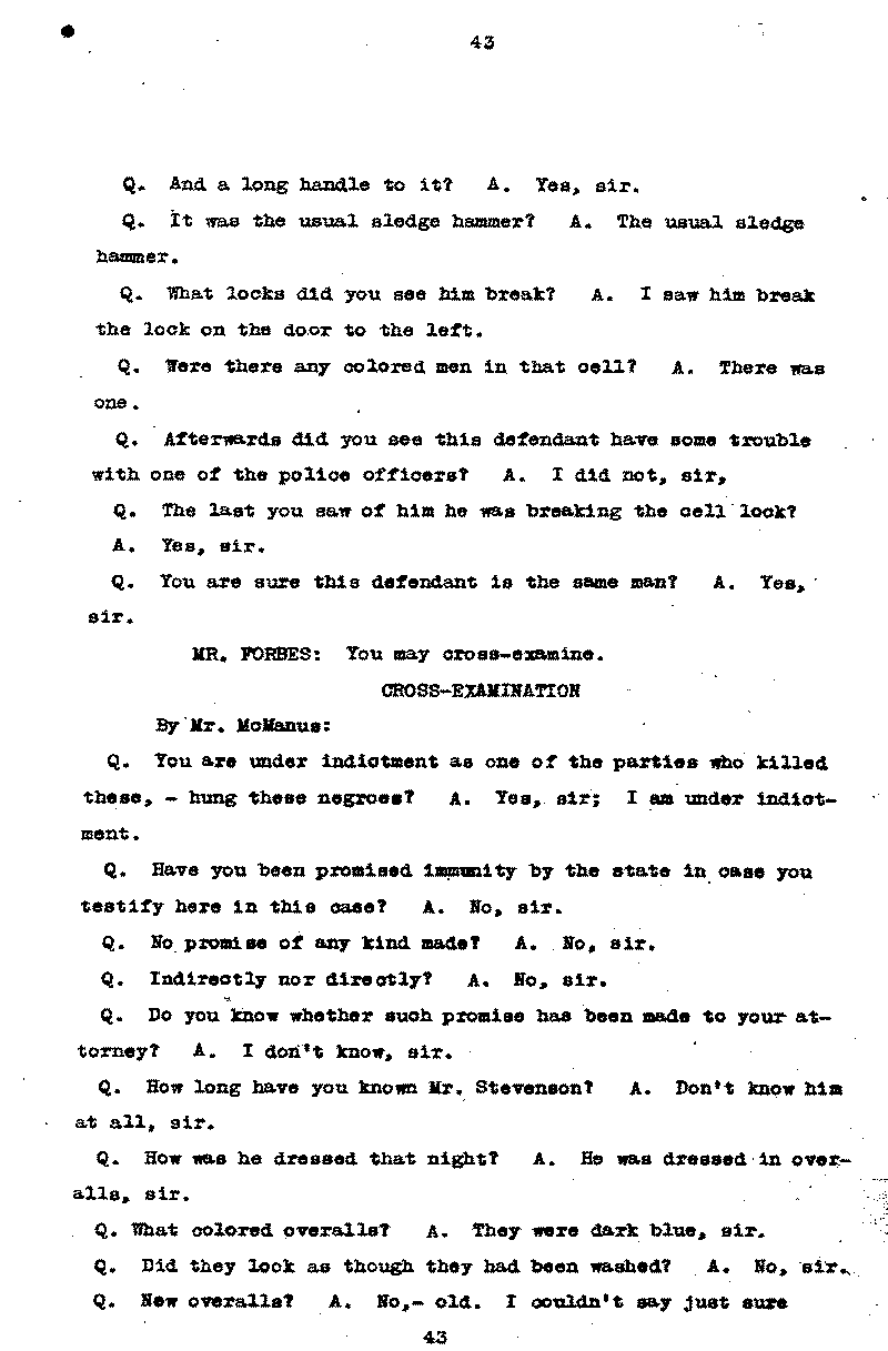 Gilbert Henry Stephenson. No. 6598.--Gov&#039;t Record(s)--Trial Transcript (gif)