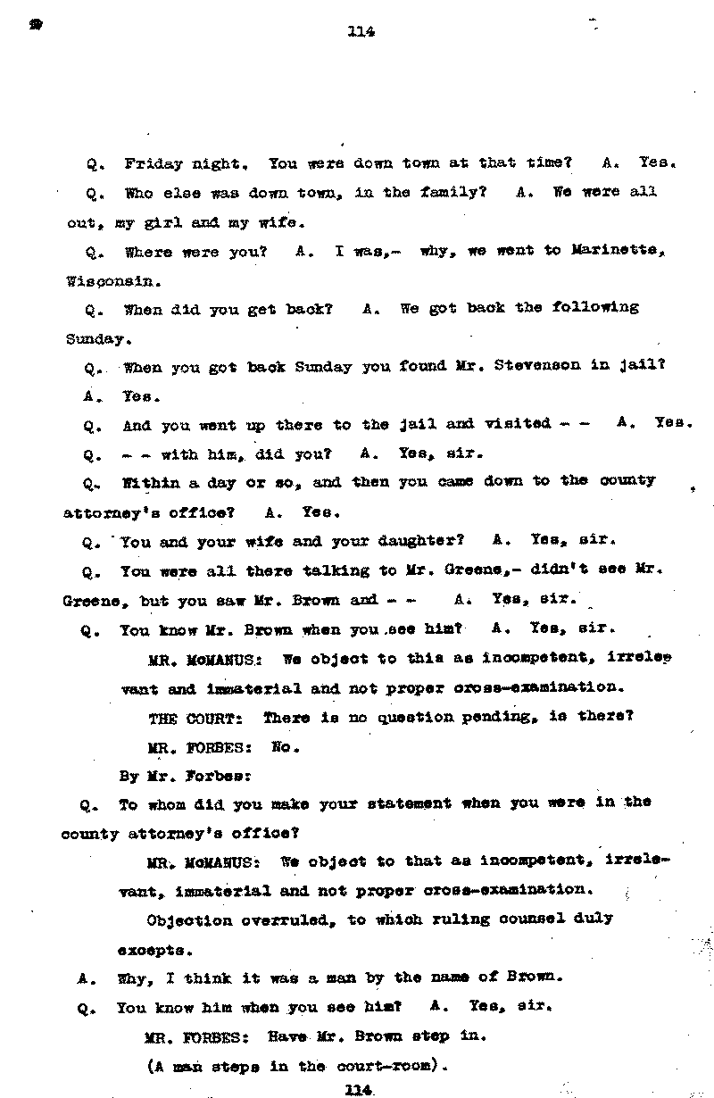 Gilbert Henry Stephenson. No. 6598.--Gov&#039;t Record(s)--Trial Transcript (gif)