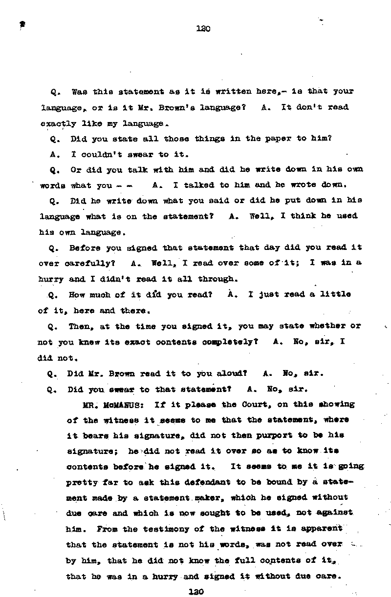 Gilbert Henry Stephenson. No. 6598.--Gov&#039;t Record(s)--Trial Transcript (gif)