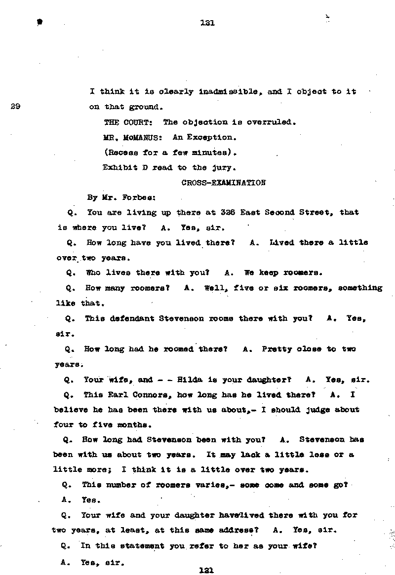 Gilbert Henry Stephenson. No. 6598.--Gov&#039;t Record(s)--Trial Transcript (gif)