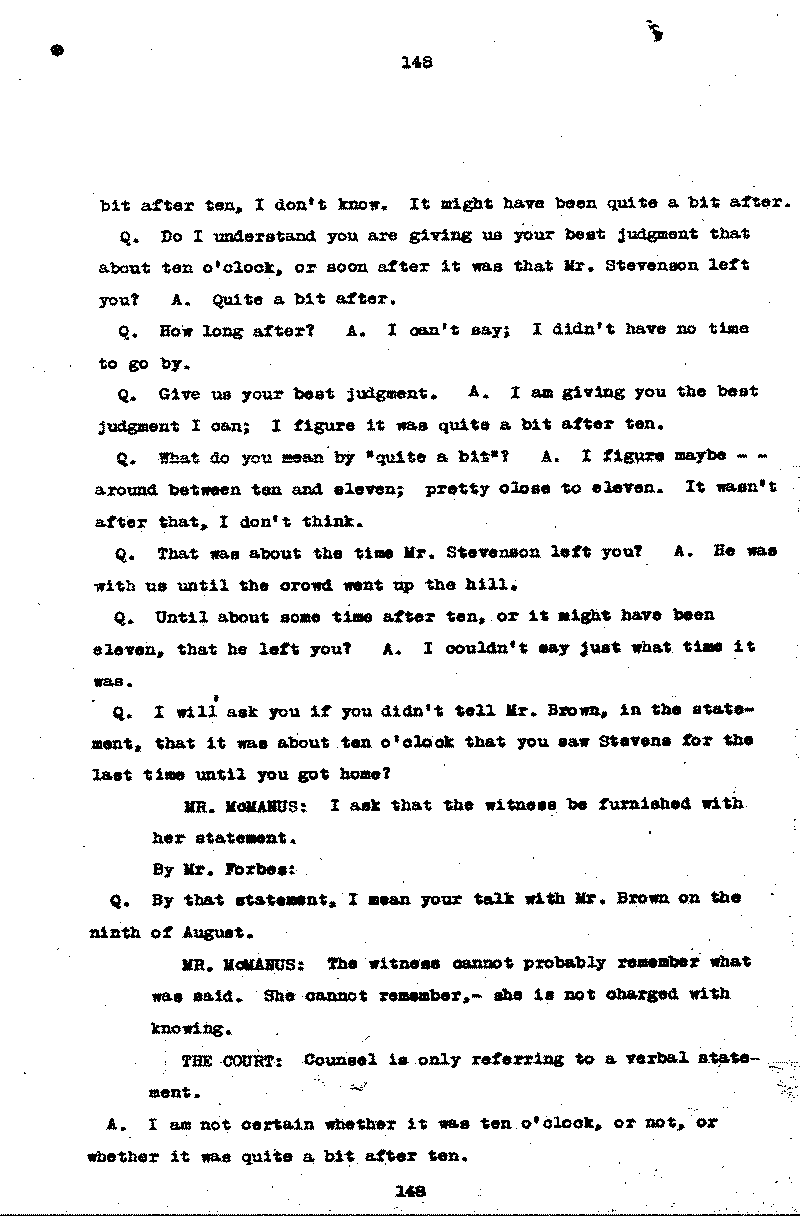 Gilbert Henry Stephenson. No. 6598.--Gov&#039;t Record(s)--Trial Transcript (gif)