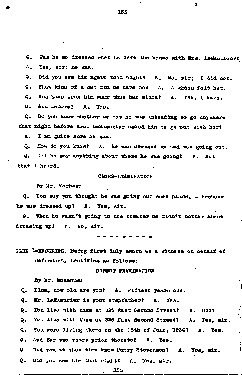 Gilbert Henry Stephenson. No. 6598.--Gov&#039;t Record(s)--Trial Transcript (gif)