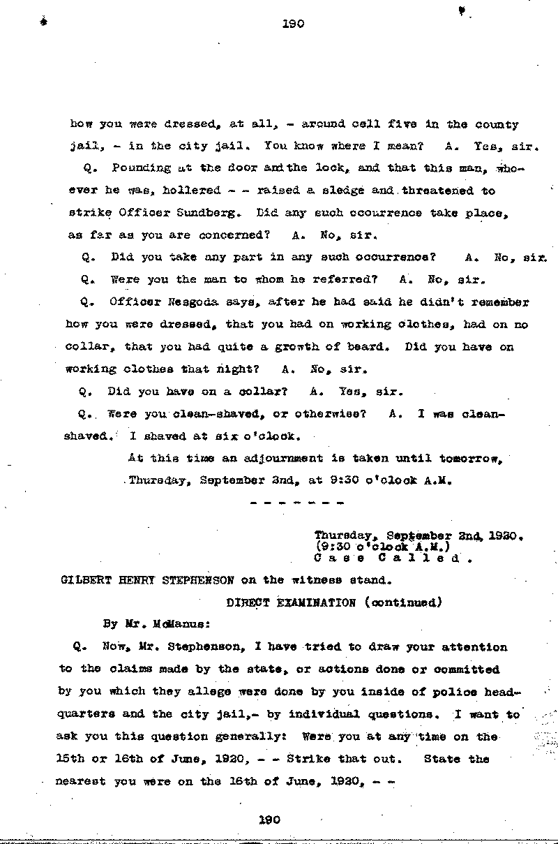 Gilbert Henry Stephenson. No. 6598.--Gov&#039;t Record(s)--Trial Transcript (gif)