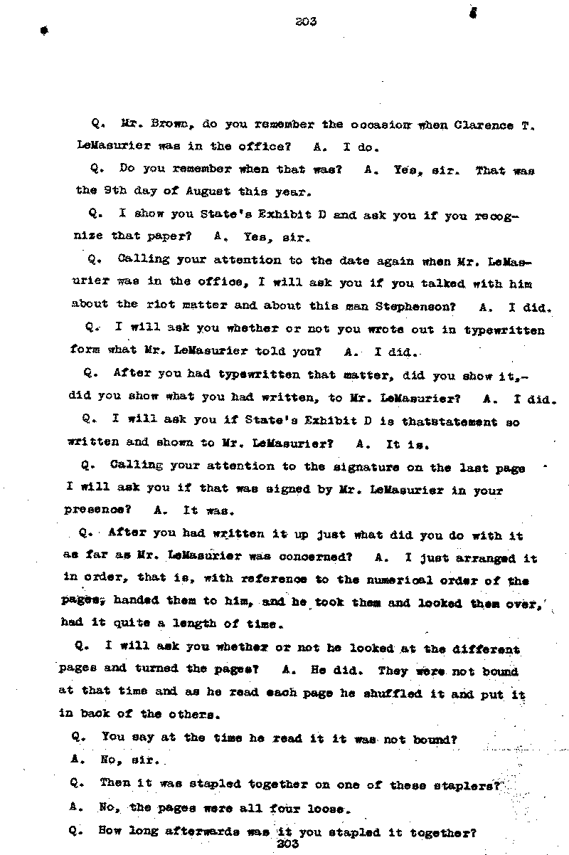 Gilbert Henry Stephenson. No. 6598.--Gov&#039;t Record(s)--Trial Transcript (gif)