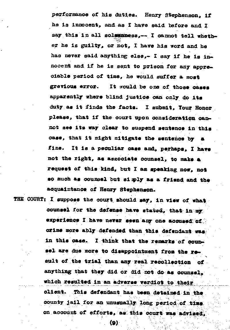 Gilbert Henry Stephenson. No. 6598.--Gov&#039;t Record(s)--Trial Transcript (gif)