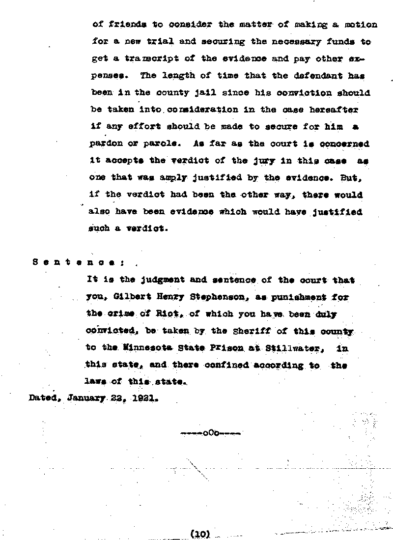 Gilbert Henry Stephenson. No. 6598.--Gov&#039;t Record(s)--Trial Transcript (gif)