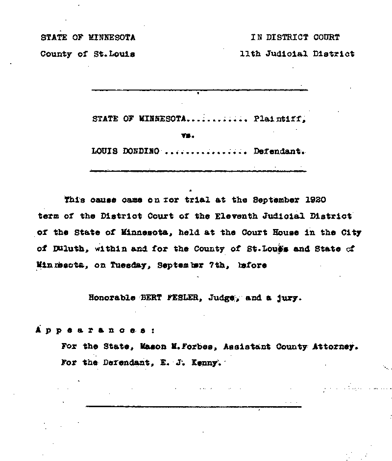 Louis Dondino. No. 6614.--Gov&#039;t Record(s)--Trial Transcript (gif)