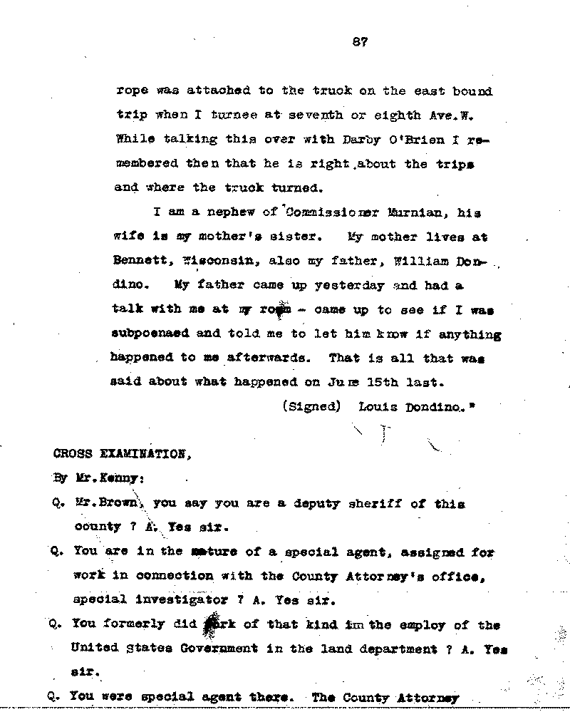 Louis Dondino. No. 6614.--Gov&#039;t Record(s)--Trial Transcript (gif)