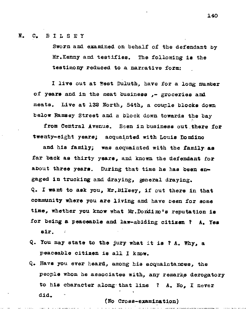 Louis Dondino. No. 6614.--Gov&#039;t Record(s)--Trial Transcript (gif)