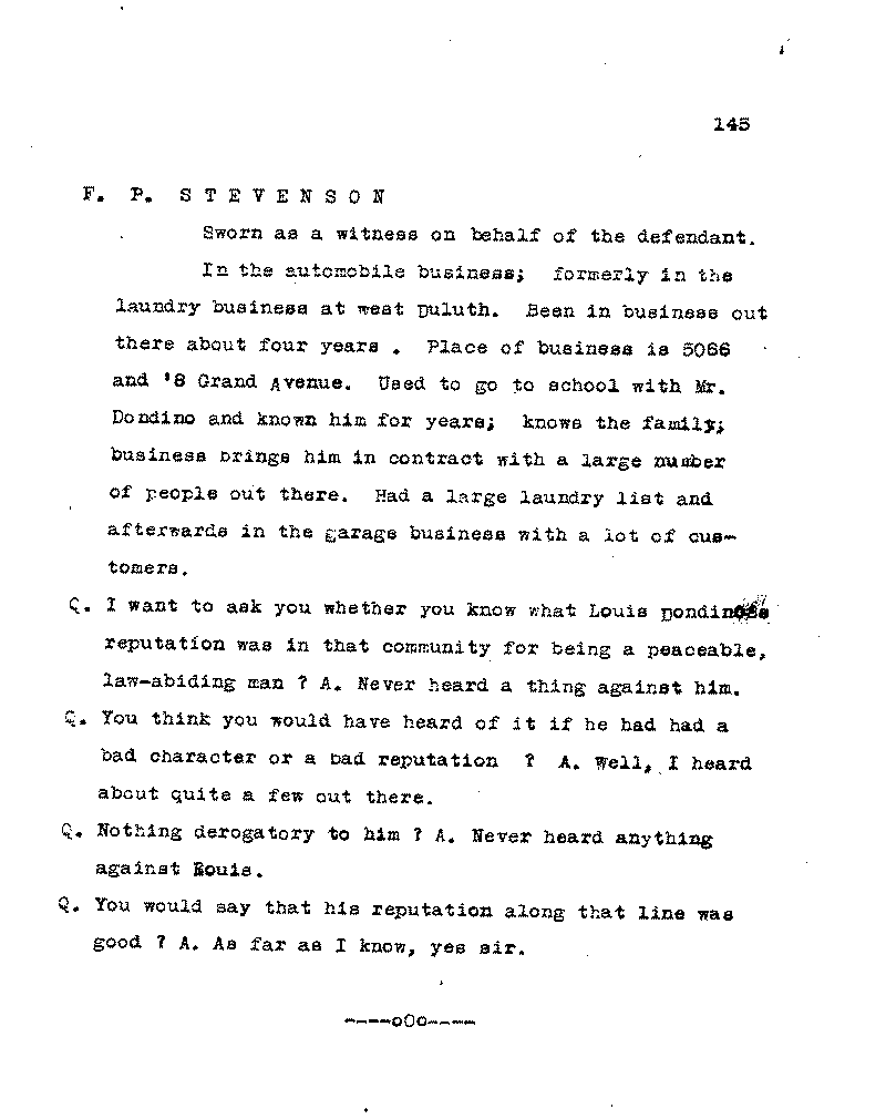 Louis Dondino. No. 6614.--Gov&#039;t Record(s)--Trial Transcript (gif)