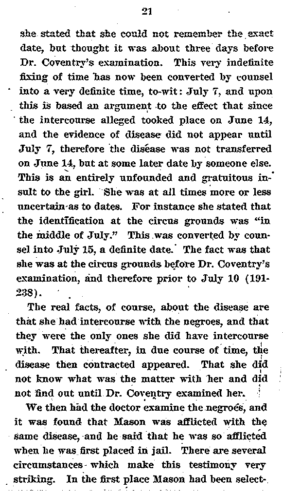 State of Minnesota vs. Max Mason. Case No. 22590. 1921-1922. Brief and Argument for the State.--Gov&#039;t Record(s)--Brief and Argument for the State (gif)