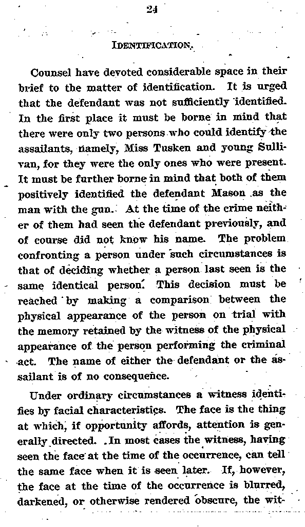 State of Minnesota vs. Max Mason. Case No. 22590. 1921-1922. Brief and Argument for the State.--Gov&#039;t Record(s)--Brief and Argument for the State (gif)