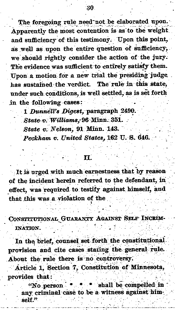 State of Minnesota vs. Max Mason. Case No. 22590. 1921-1922. Brief and Argument for the State.--Gov&#039;t Record(s)--Brief and Argument for the State (gif)