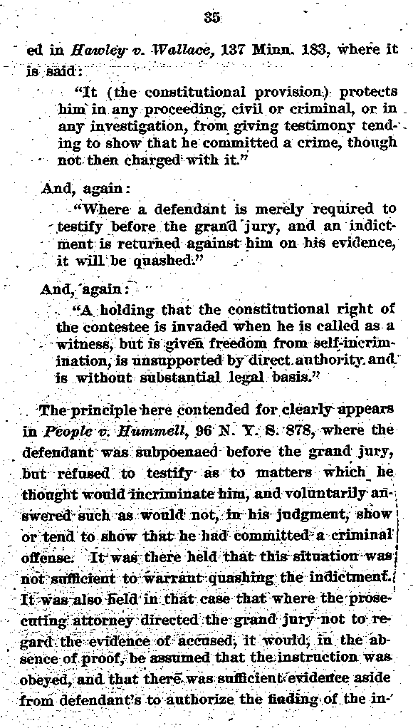 State of Minnesota vs. Max Mason. Case No. 22590. 1921-1922. Brief and Argument for the State.--Gov&#039;t Record(s)--Brief and Argument for the State (gif)