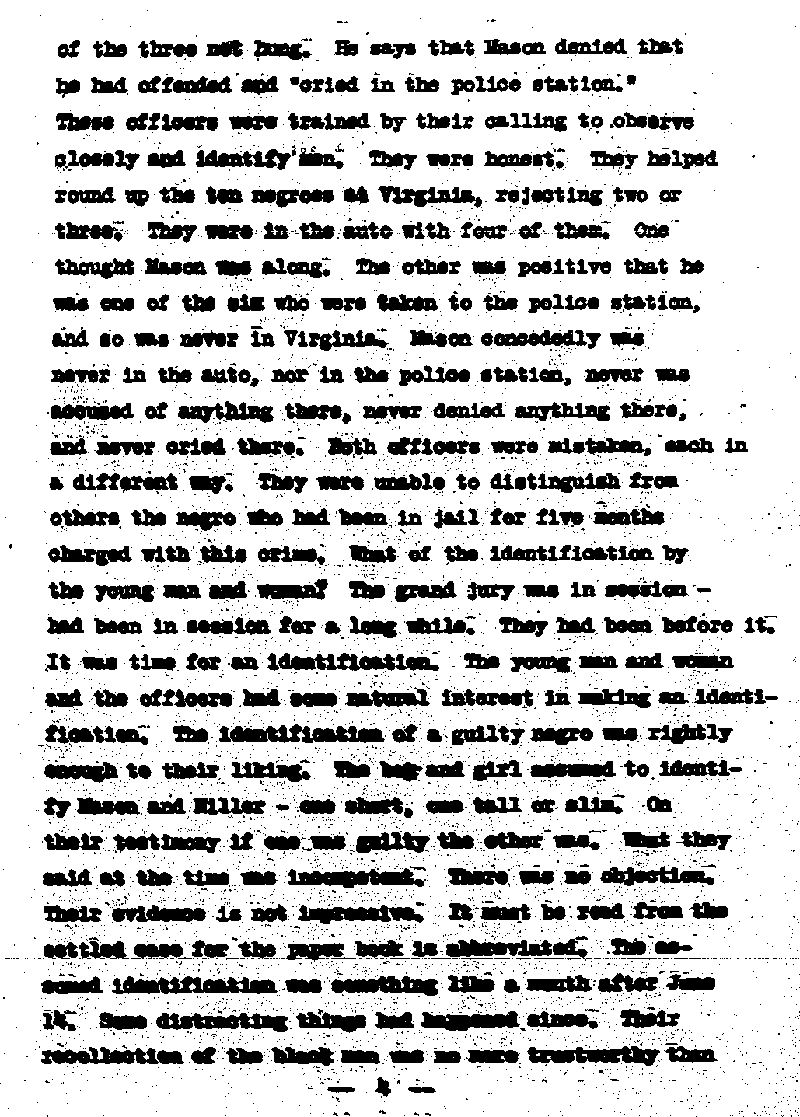 State of Minnesota vs. Max Mason. Case No. 22590. 1921-1922. Opinion and Syllabus.--Gov&#039;t Record(s)--Opinion and Syllabus (gif)