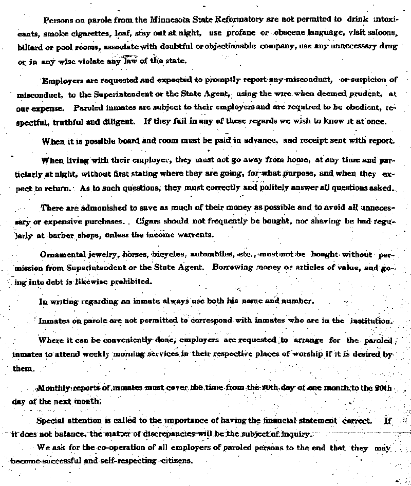 Carl John Alfred Hammerberg. Case No. 5148. Employer's Report, August 22, 1922.--Gov't Record(s)--Employer's Report (gif)