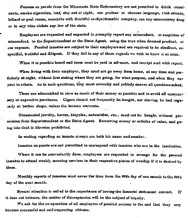 Carl John Alfred Hammerberg. Case No. 5148. Employer&#039;s Report, November 27, 1922.--Gov&#039;t Record(s)--Employer&#039;s Report (gif)
