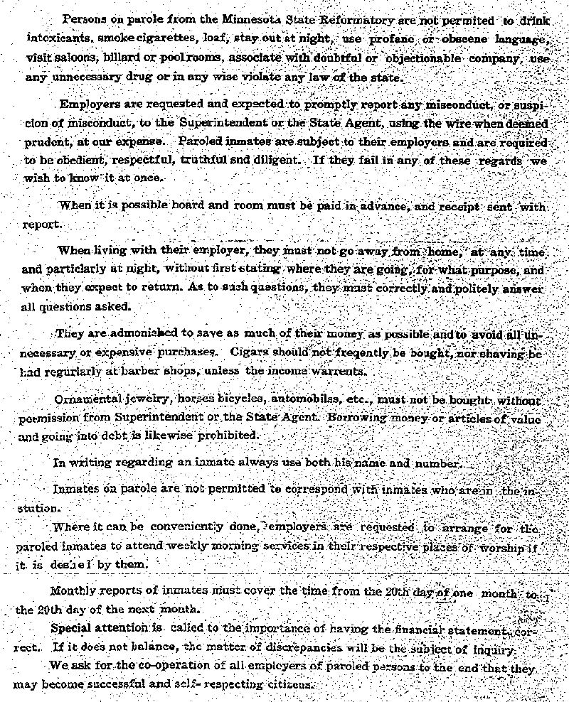 Carl John Alfred Hammerberg. Case No. 5148. Employer&#039;s Report, January 23, 1923.--Gov&#039;t Record(s)--Employer&#039;s Report (gif)