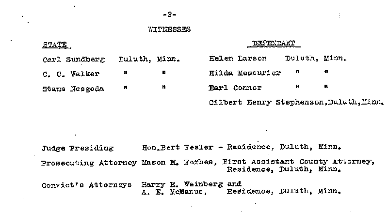 Gilbert Henry Stephenson. Case No. 6598. Minute Record. January 1921.--Gov&#039;t Record(s)--Minute Record (gif)