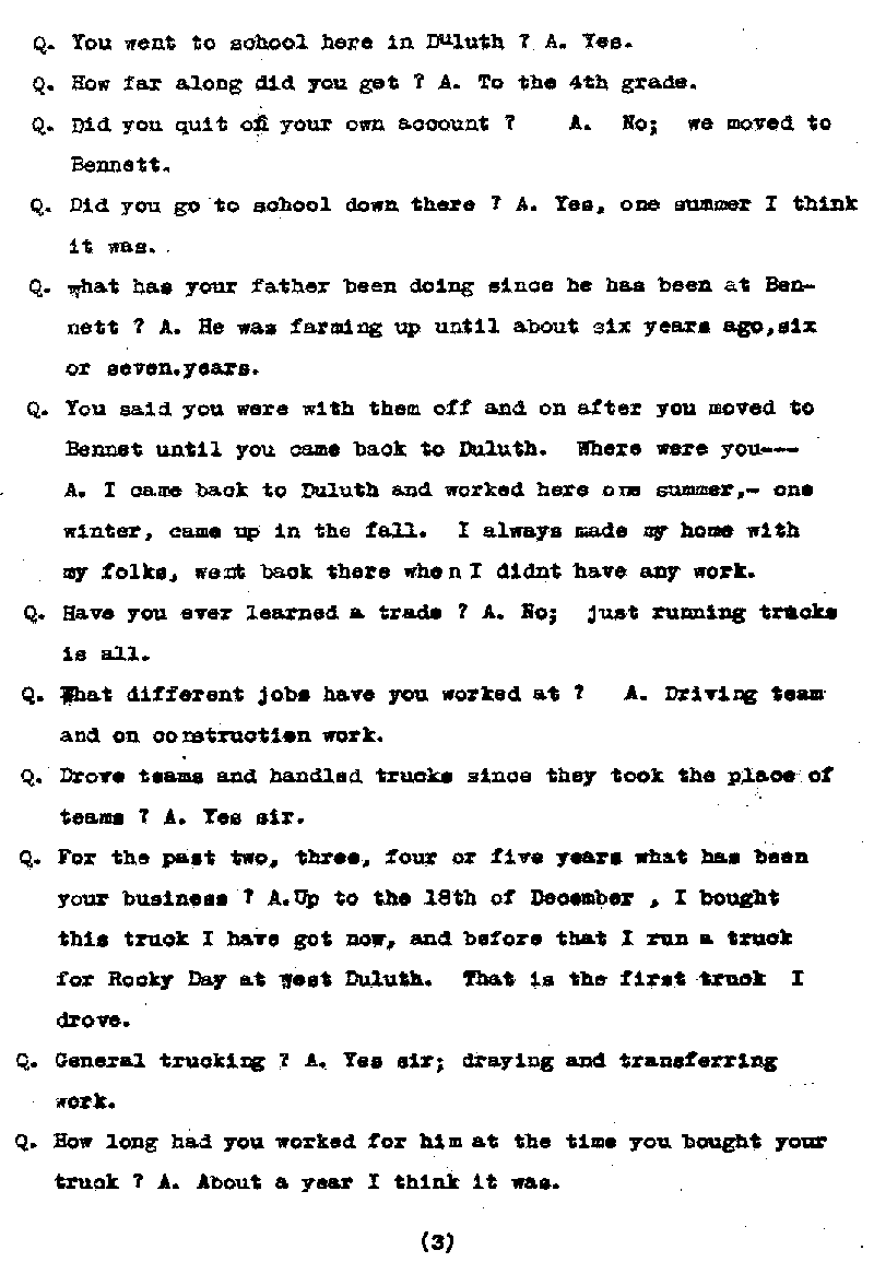 Louis Dondino. Case No. 6614. Sentence Record. February 1921.--Gov&#039;t Record(s)--Sentence Record (gif)