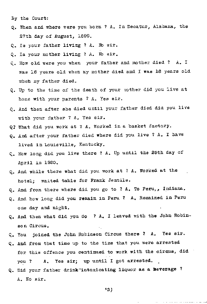 Max Mason. Case No. 6785. Sentence Record. August 1921.--Gov&#039;t Record(s)--Sentence Record (gif)