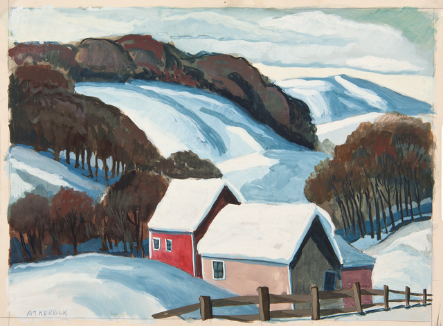 First Snow. Arthur T. Kerrick.