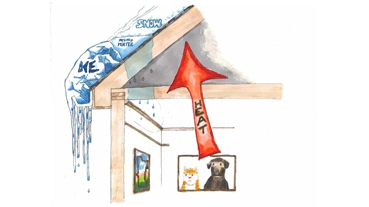 The Cycle of Ice Dams in Minnesota. Source: Ryan Maciej, MNHS.