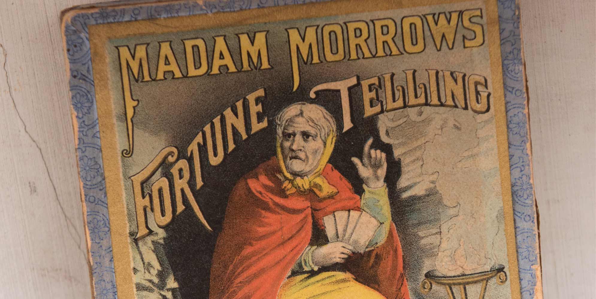 Madam Morrows fortune telling poster