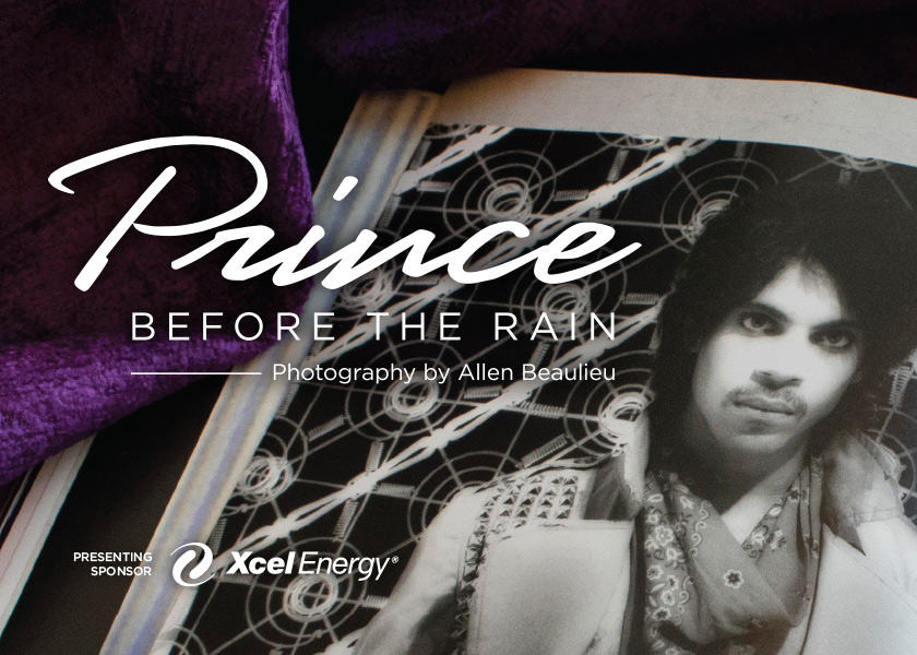 PRINCE before the rain.