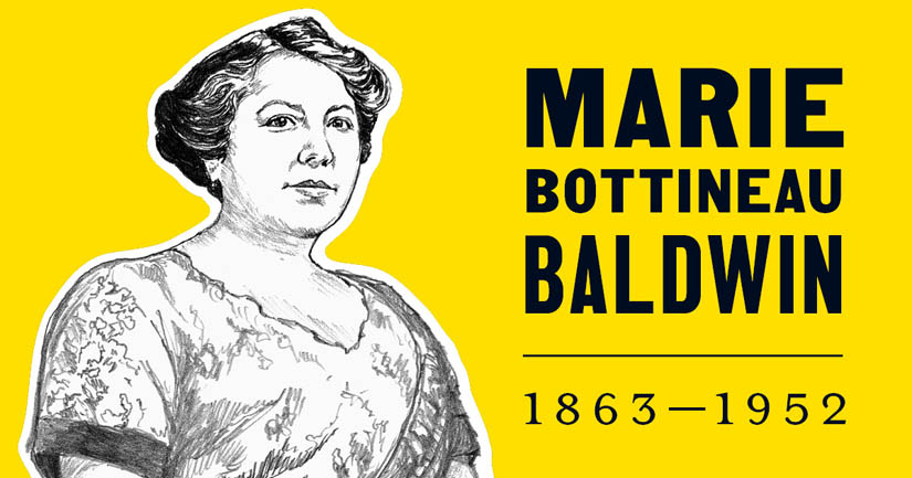 Marie Bottineau Baldwin.